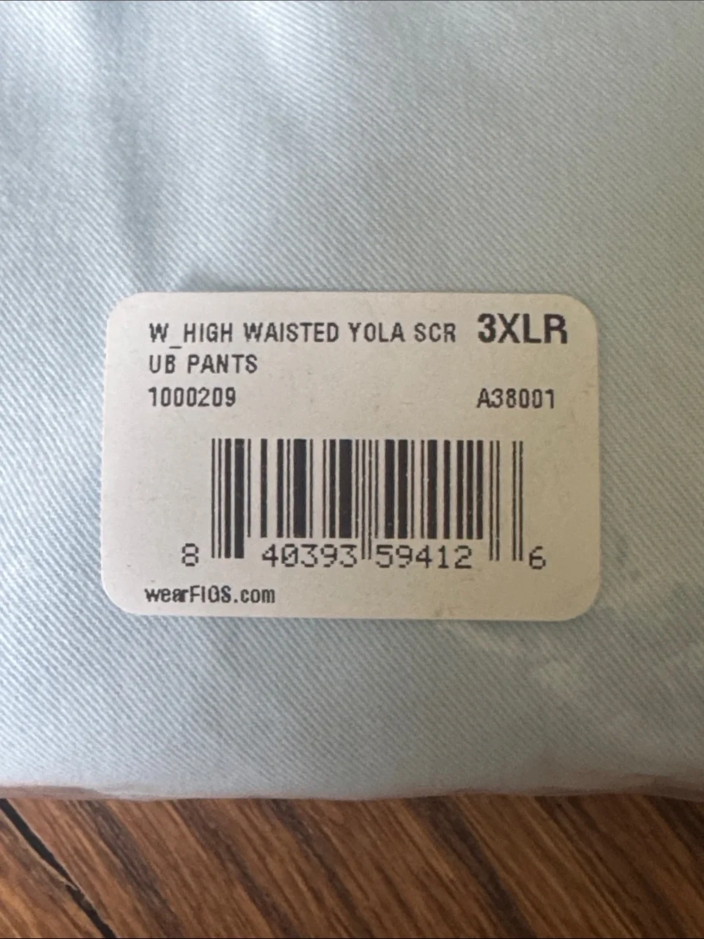 FIGS High Waisted YOLA scrub pants w Drawstring 3XLR - Picture 3 of 3